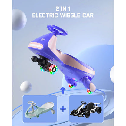 N7 Pro 12V Electric Wiggle Car with Pedal