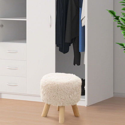 Round Footstool Ottoman