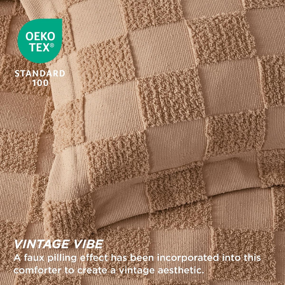 Tufted Boho Bedding Set