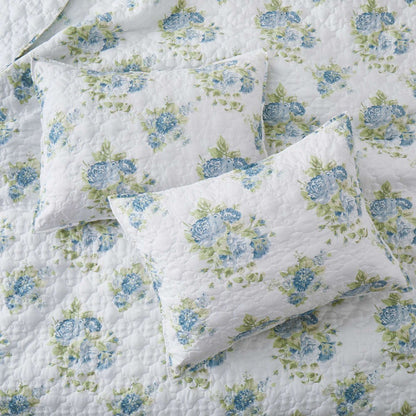 Premium Microfiber Ultra Soft Reversible Quilted Coverlet Set