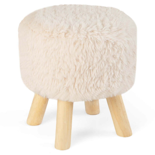 Round Footstool Ottoman