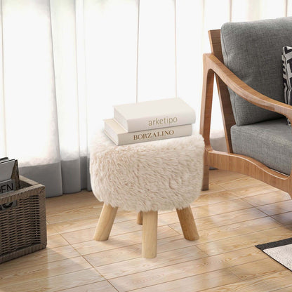 Round Footstool Ottoman