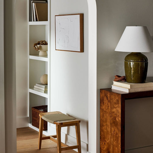 Medium High Gloss Ceramic Table Lamp